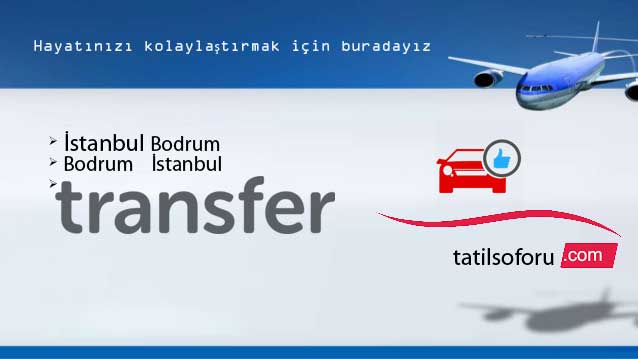 ara transfer hizmeti bodrum